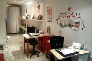 Eyelash Tint with Mini Manicure or Pedicure for Two at Beauty Worx picture