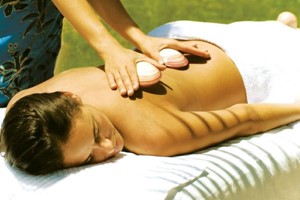 Indian Head, Lava Shell Back or Full Body Massage for One at Rectory House Beauty and Wellness Image 1