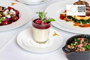 Three Courses with a Cocktail and a Side for Two at Marco Pierre White London Steakhouse Co picture