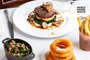 Three Course Meal with Cocktails at Marco Pierre White London Steakhouse Co for Two picture