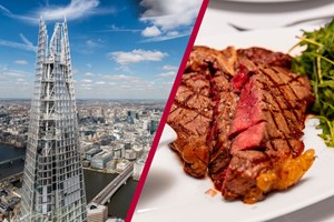 Click to view details and reviews for The View From The Shard And Three Course Meal At Marco Pierre White London Steakhouse.