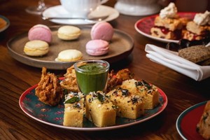 Prosecco Afternoon Tea for Two at Colonel Saab Image 3