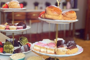 Afternoon Tea For Two At Counters At The Parr’s Bank