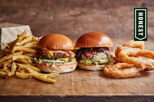 Burger, Fries and Drink for Two at Honest Burger picture