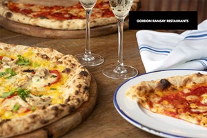 Bottomless Pizza and Prosecco for Two at Gordon Ramsay's Street Pizza, Southwark picture