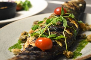 Three Course Meal and a Glass of Wine for Two at The Seashell of Lisson Grove picture