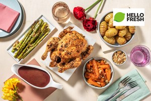 HelloFresh Two Week Meal Kit with Four Meals for Four People Image 1