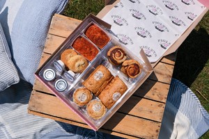 Savoury Afternoon Tea for Two at Home with Piglet's Pantry Image 1