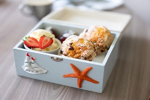 Afternoon Tea for Two with Champagne at Langstone Quays Resort  Image 1