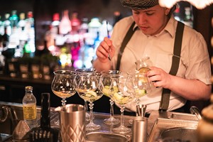 Victorian Gin Tasting and Cocktail Making Masterclass for Two at Mr Fogg's Hat Tavern and Gin Club Image 1