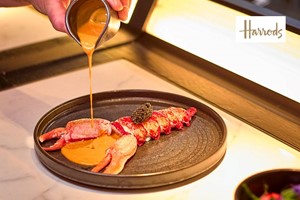 Two-Course Dinner with Side and Glass of Champagne for Two at The Grill, Harrods picture