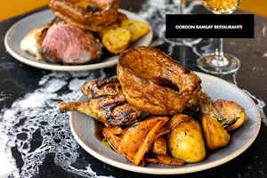 Sunday Roast with a Drink for Two at Gordon Ramsay's Bread Street Kitchen Image 1