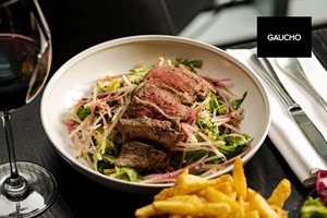 Three Course Meal with Sparkling Wine for Two at Gaucho picture
