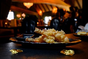 Twelve Plate Thai Signature Dinner with Champagne for Two at Crazy Bear Image 4