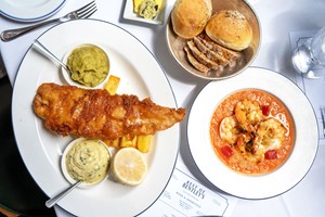 Two Course Lunch for Two at Bentley's Oyster Bar and Grill Image 2