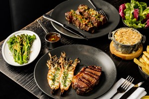 Sharing Steak, Sides and Bottle of Wine for Two at Gaucho Image 5