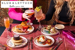 Bottomless Brunch for Two with Martinis at Slug & Lettuce Image 1