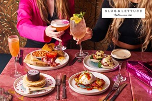 Bottomless Brunch for Two with Martinis at Slug & Lettuce Image 1