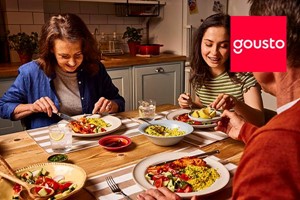 Gousto One Week Recipe Box with Three Recipes for Four People  picture