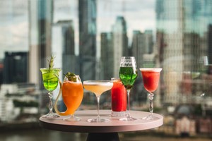 Cocktails and Snacks for Two at Eighteen Sky Bar O2 Image 5