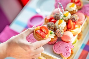 Peppa Pig Afternoon Tea with Bus Tour for One Child and Two Adults at Brigit's Bakery Image 3