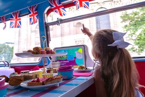 Peppa Pig Afternoon Tea with Bus Tour for One Child and Two Adults at Brigit's Bakery Image 4