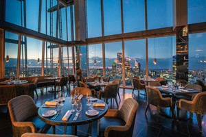 Two Course Skyline Lunch with a Glass of Champagne for Two at Aqua Shard, London Image 3