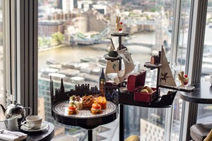 Family Peter Pan Afternoon Tea for Four at Aqua Shard, London Image 2