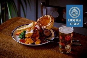 Sunday Roast with a Proper Pint for Two at Brewhouse and Kitchen picture