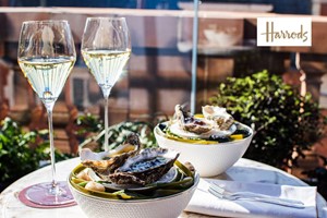 Oysters & Dom Perignon for Two on The Georgian Terrace, Harrods picture