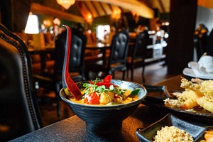 Signature Thai Twelve Plate Sharing Lunch or Dinner for Two at the Crazy Bear Beaconsfield Image 4