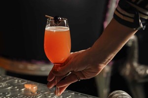 Two Cocktails for Two at the Crazy Bear Stadhampton Image 1