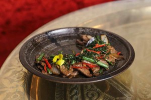 Signature Thai Twelve Plate Sharing Meal with Prosecco for Two at the Crazy Bear Stadhampton Image 2
