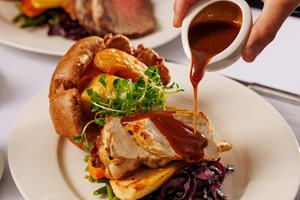 Two Course Bottomless Sunday Lunch for Two at Mr White's English Chophouse picture