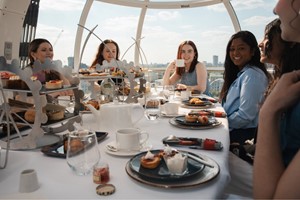 Vegan Afternoon Tea for Two Onboard The Lastminute.com London Eye