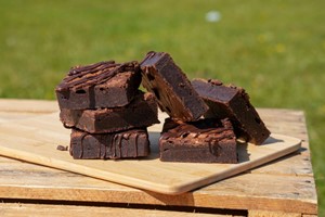 Indulgent Letterbox Brownies by Piglets Pantry picture
