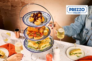 Prosecco Afternoon Tea for Two at Prezzo Italian picture