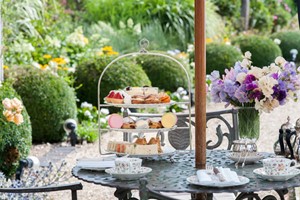 Afternoon Tea with Sparkling Wine for Two at Summer Lodge Country House Hotel picture