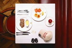 Six Course Meal with Cocktails and Baseball Cap for Two at Marco Pierre White London Steakhouse Co. picture