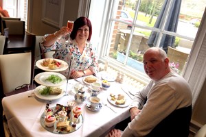 Afternoon Tea with Prosecco for Two at Colwick Hall Hotel Image 4