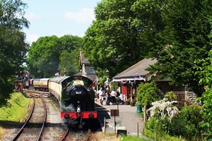 Steam Train Trip with Sparkling Afternoon Tea for Two on the East Somerset Railway Image 2