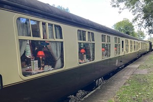 Steam Train Trip with Sparkling Afternoon Tea for Two on the East Somerset Railway Image 2