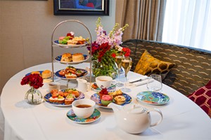 Champagne Afternoon Tea for Two at St. James Hotel and Club Image 1