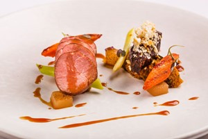 Three Course A La Carte Meal with Champagne for Two at Fishmore Hall Image 5