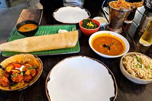 Three Course Meal with Wine for Two at Tiffin Truck picture