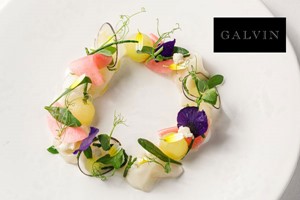 Seven Course Vegan Menu Gourmand for Two at MICHELIN Starred Galvin La Chapelle Image 1