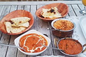 Three Course Meal with Glass of Wine for Two at Mantra Progressive Indian  picture