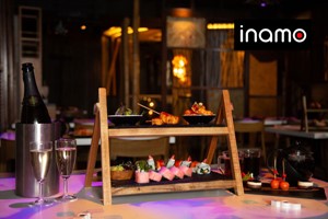 Sushi and Asian Tapas Afternoon Tea for Two at Inamo Image 1