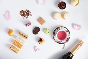 Vegan Afternoon Tea for Two with a Glass of Sparkling Wine at The Langham London Image 1