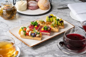 Botanical Afternoon Tea with a Glass of Bubbles for Two at 5 Star London Marriott Hotel Park Lane Image 4